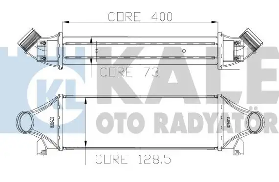 KALE 020CAC030 Turbo Radyatörü