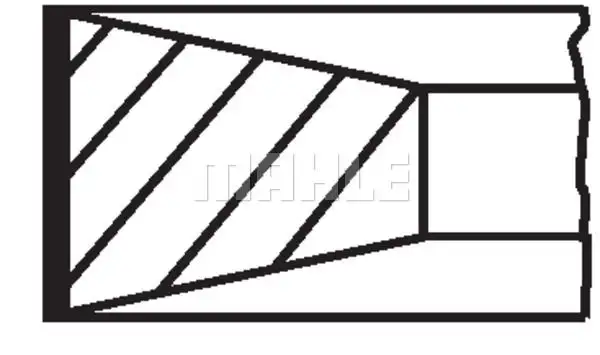 MAHLE 0400690 Piston Gömlek Segman (Set)