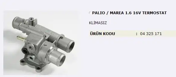 MITA 04325171 Termostat 46776217