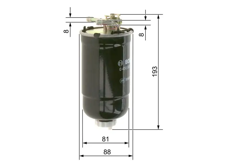BOSCH 0450906322 Yakıt Filtresi