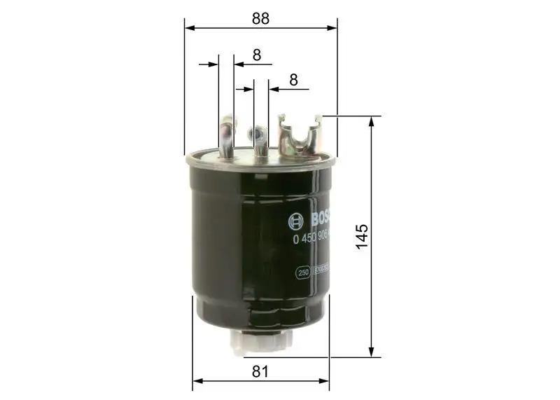 BOSCH 0450906409 Yakıt Filtresi 6K0127401G