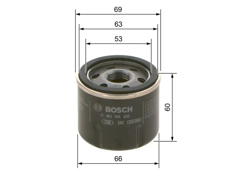 BOSCH 0451104025 Yağ Filtresi