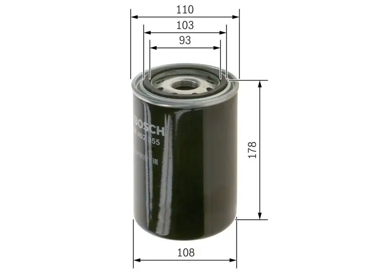 BOSCH 0451301207 Yağ Filtresi