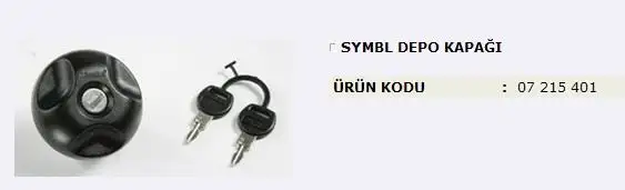 MITA 07215401 Yakıt Depo Kapağı 7701471585