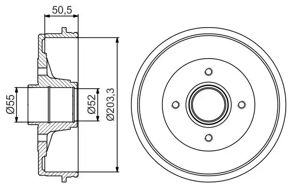 BOSCH 0986477172 Fren Kampanası