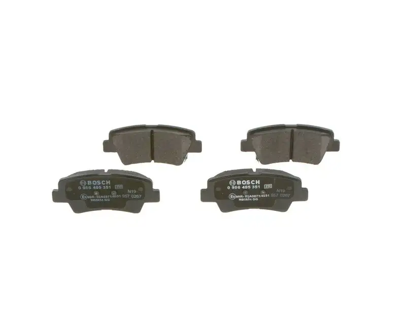 BOSCH 0986495351 Arka Fren Balatası
