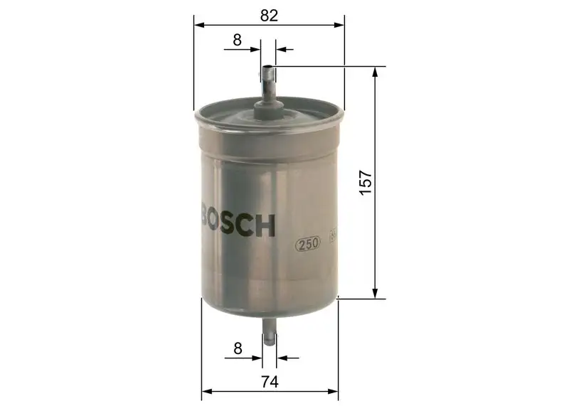 BOSCH 09864B2008 Yakıt Filtresi