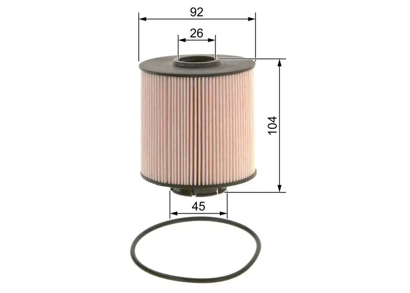 BOSCH 09864B2009 Yakıt Filtresi