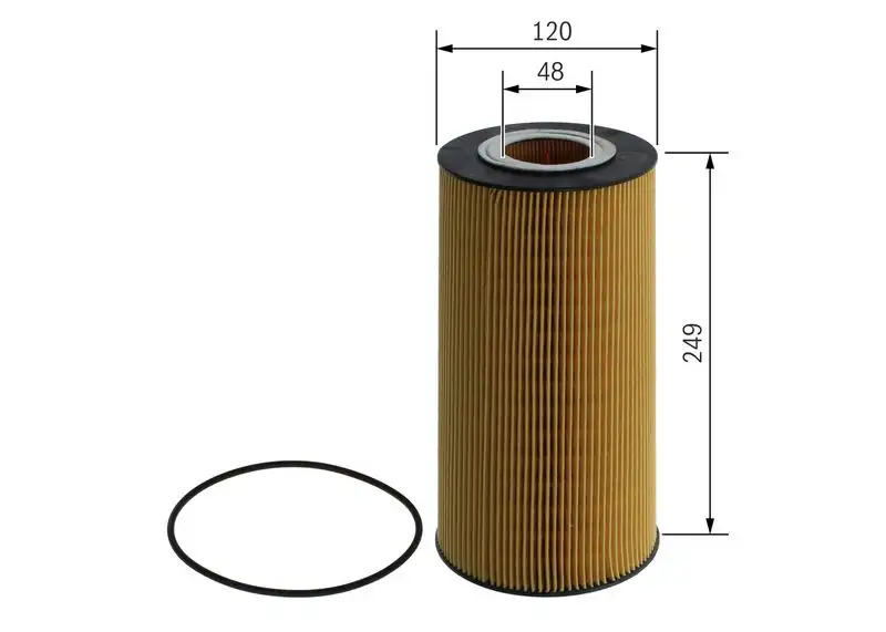 BOSCH 09864B7080 Yağ Filtresi