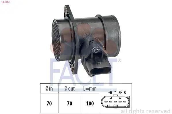 FACET 10.1212 Hava Debimetresi 06A906461NX
