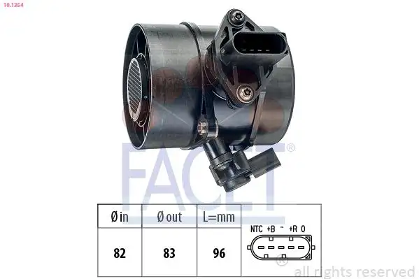 FACET 10.1354 Hava Debimetresi A6460940048