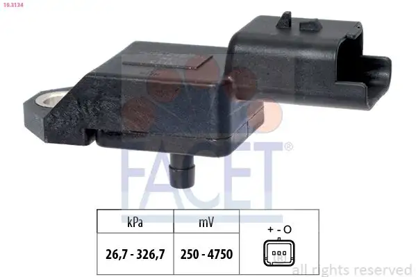 FACET 10.3134 MAP Sensörü