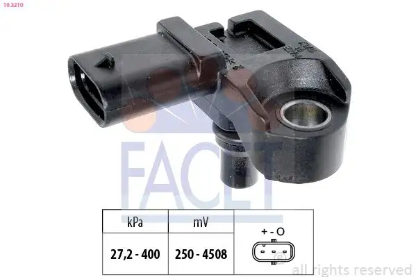FACET 10.3210 MAP Sensörü