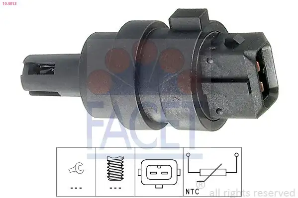 FACET 10.4013 Hava Filtre Sensörü 1003742