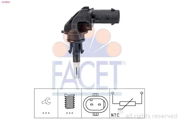 FACET 10.4032 Hava Filtre Sensörü 13628519445