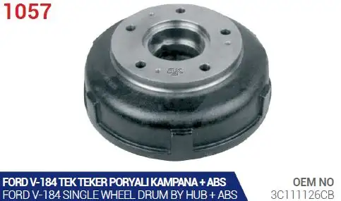 AYK 1057 Fren Kampanası 5C161109AA
