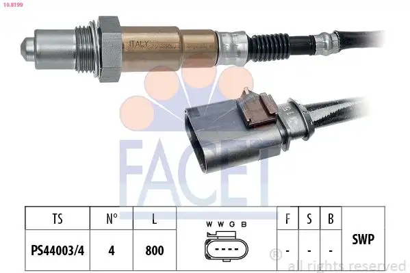 FACET 10.8199 Oksijen Sensörü