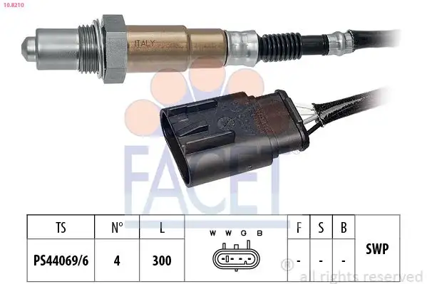FACET 10.8210 Oksijen Sensörü K68254612AA