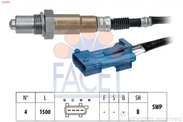 FACET 10.8301 Oksijen Sensörü