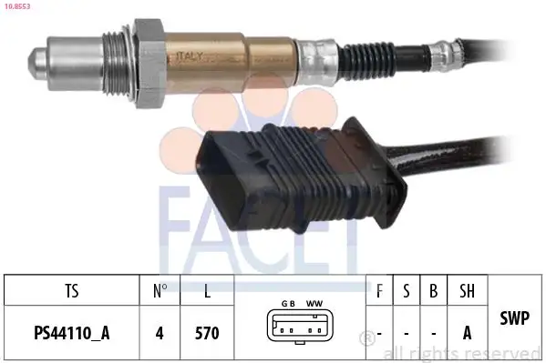 FACET 10.8553 Oksijen Sensörü 11787589122