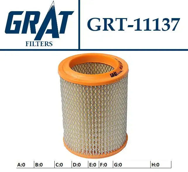 GRAT 11137 Hava Filtresi 7701001494