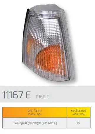 FARBA 11168D Sinyal Lambası (Sağ)