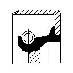 CORTECO 12011426B (82011426) Şanzıman Keçesi