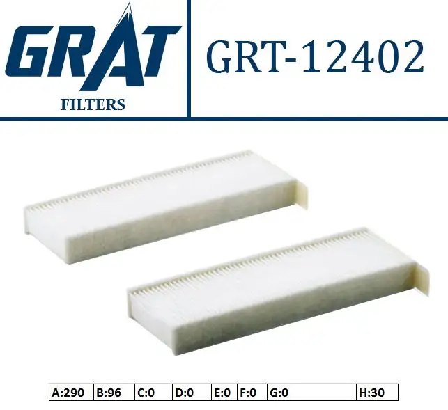 GRAT 12402 Polen Filtresi 6000655015