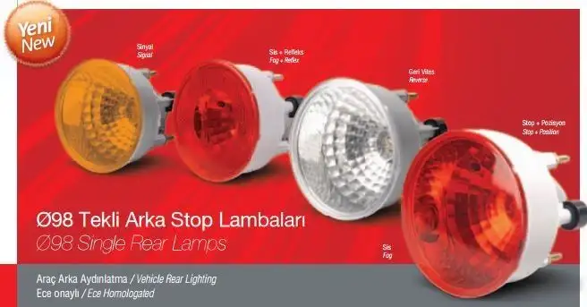 FARBA 13278E Stop Lambası 16M0035504AA