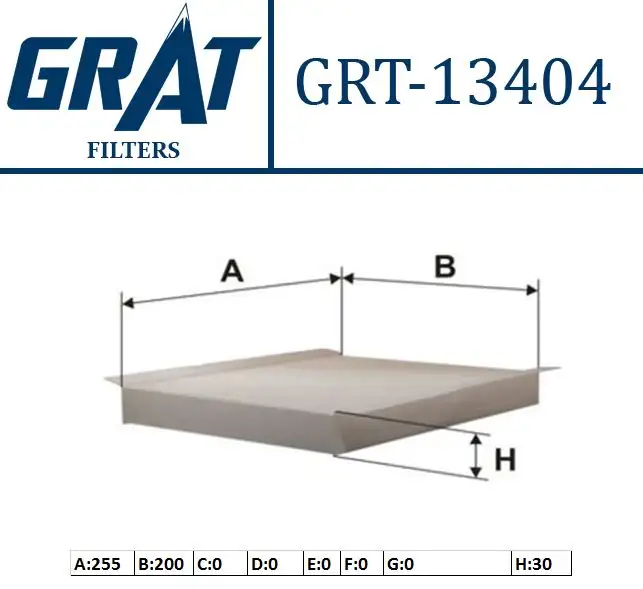 GRAT 13404 Polen Filtresi 6447FF