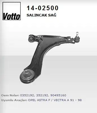 VOTTO 14-02500 Alt Salıncak (Sağ) 352192
