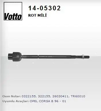 VOTTO 14-05302 Rot Mili 322155