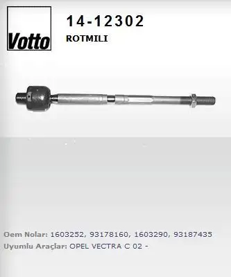 VOTTO 14-12302 Rot Mili 93189450