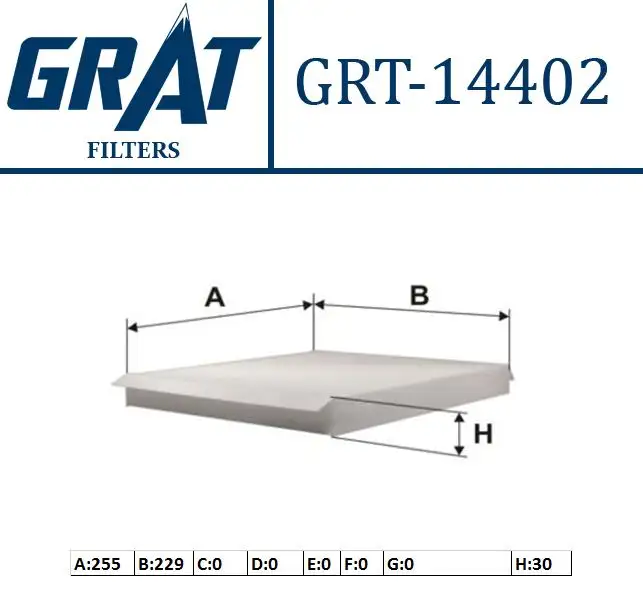 GRAT 14402 Polen Filtresi 1808612