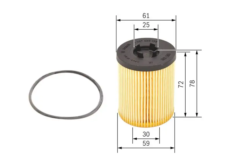 BOSCH 1457429178 Yağ Filtresi