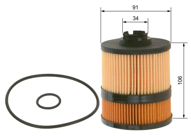BOSCH 1457429302 Yağ Filtresi