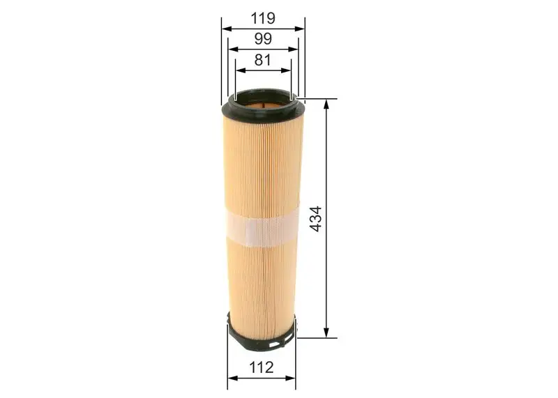 BOSCH 1457433333 Hava Filtresi A6110940204