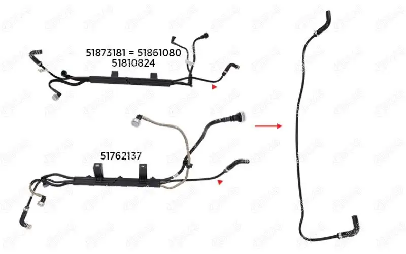 İBRAŞ 14616 Yakıt Borusu