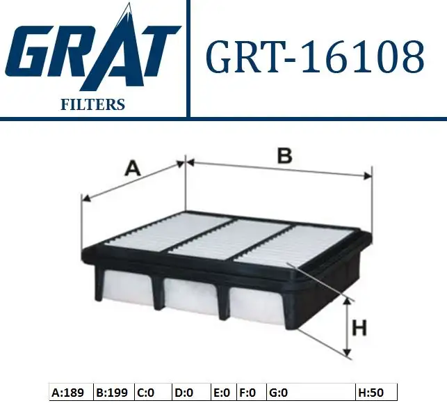 GRAT 16108 Hava Filtresi 281132H000
