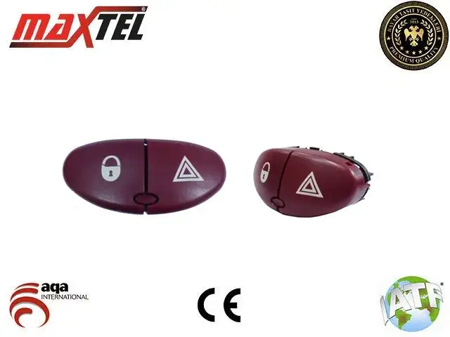 MAXTEL 16211206 Dörtlü Flaşör Düğmesi 6554L0