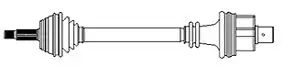 METELLI 17-0628 Ön Aks