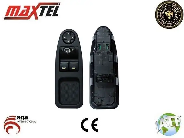 MAXTEL 18211041 Cam Açma Butonu (Ön Sol) 6554ZJ