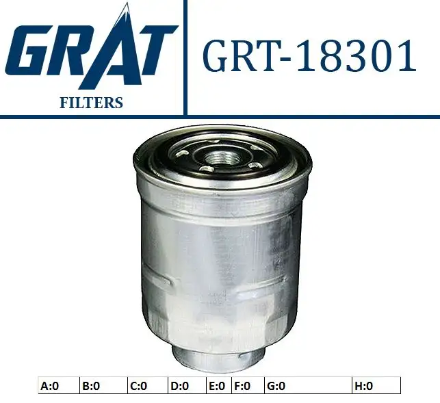 GRAT 18301 Yakıt Filtresi 2339026140