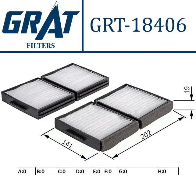 GRAT 18406 Polen Filtresi G3210AE000