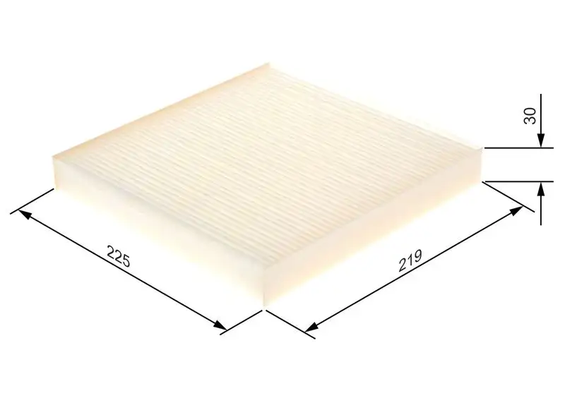 BOSCH 1987432083 Polen Filtresi