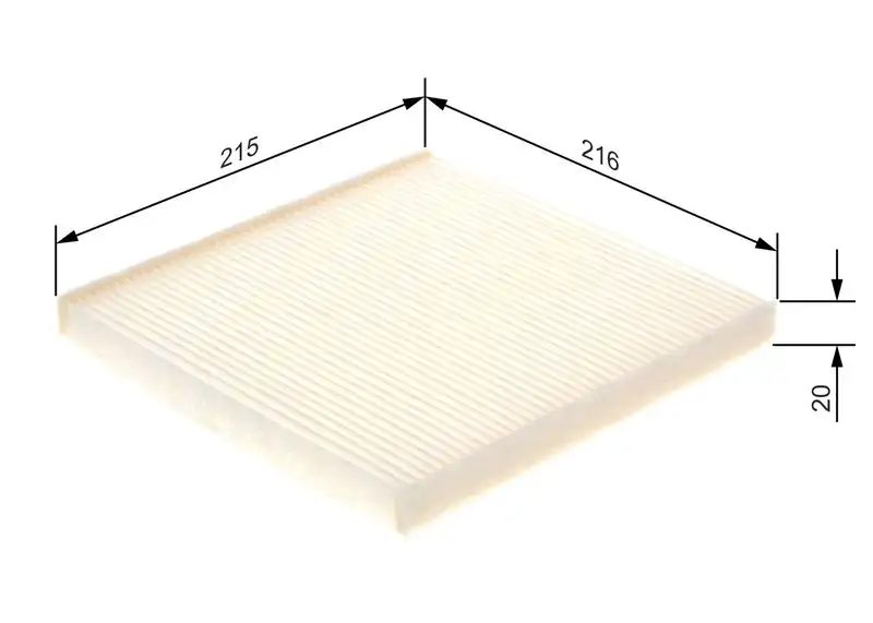 BOSCH 1987432085 Polen Filtresi