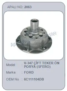 AYK 2063 Ön Poyra 6C111104DB