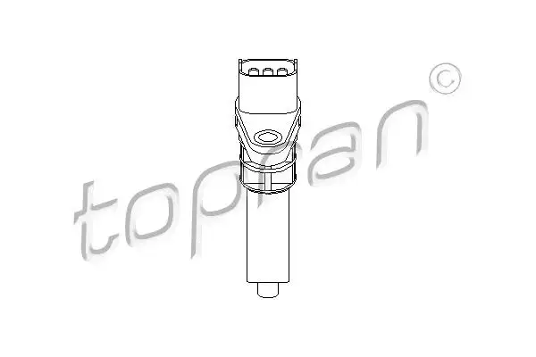 TOPRAN 207446001 Kilometre Hız Sensörü 1236304