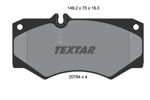 TEXTAR 2078401 Ön Fren Balatası