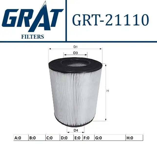 GRAT 21110 Hava Filtresi ME017246